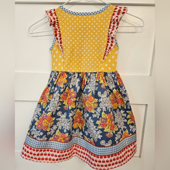 Matilda Jane Apples Back To School Dress size 4 EUC - Picture 6 of 6